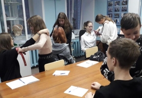 Практическое занятие с учениками МБОУ «Бобровская средняя школа»
        