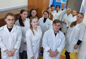 Cтуденты посетили отделение переливания крови